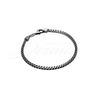 Bracciale Desmos Uomo in Argento FISH BONE V 19,5